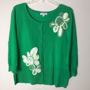 Joseph A Cardigan Sweater size XL